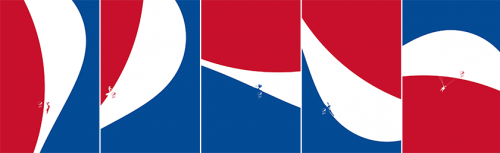 品牌LOGO玩出來了新花樣，百事可樂LOGO賦予新的意義很多品